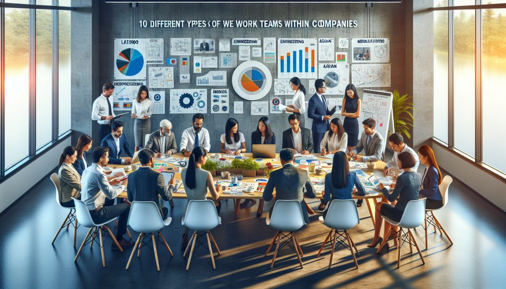 10 tipos de equipos de trabajo en las empresas y su funcion